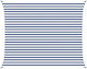 vidaXL Правоъгълно Shade Sail Бяло с PU Покритие