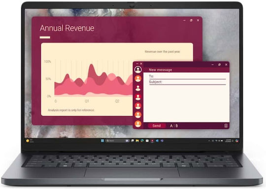 Dell Pro 14 14" IPS FHD+ (Ultra 5-235U/16GB/512GB SSD/Linux) (Международен английски език клавиатура)