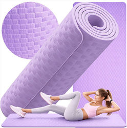 Verk Group Trainingsmatte Yoga Lila 180x60cm