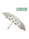 Smati Automatic Compact Black Umbrella
