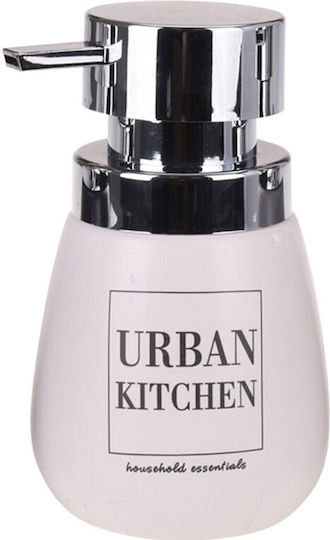 MRShome Metallic White Dispenser 300ml