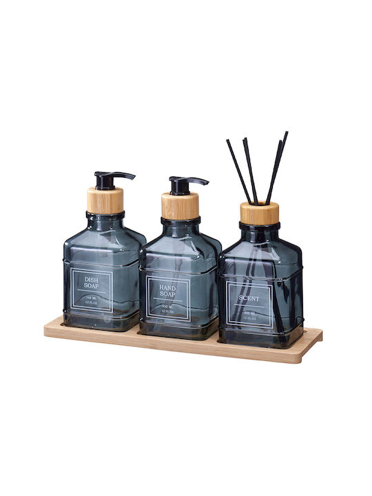 MRShome Dispenser Kitchen Glass Gray 350ml