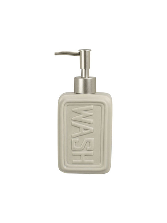 MRShome Dispenser Μεταλλικό Λευκό 300ml
