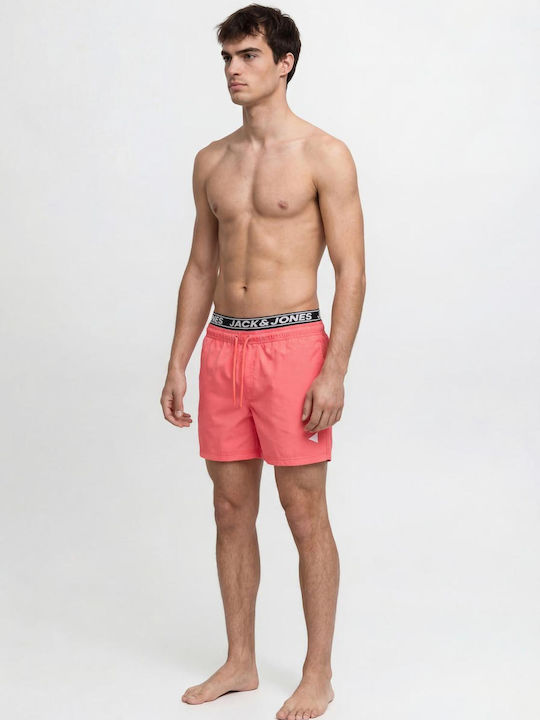 Jack & Jones Ανδρικό Μαγιό Σορτς Hot Coral