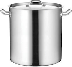 Homestyle Ανοξείδωτη Μαρμίτα Χωρητικότητας 36lt με Διάμετρο 36εκ. και Ύψος 36εκ.