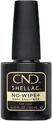 CND Shellac No-wipe+ Top Coat Pentru Lacuri UV/LED 12.5ml CND Shellac No-wipe+ Top Coat Pentru Lacuri UV/LED 12.5ml