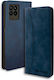 Bodycell Book Δερματίνης / Δερμάτινο Μπλε (Realme 8 5G)