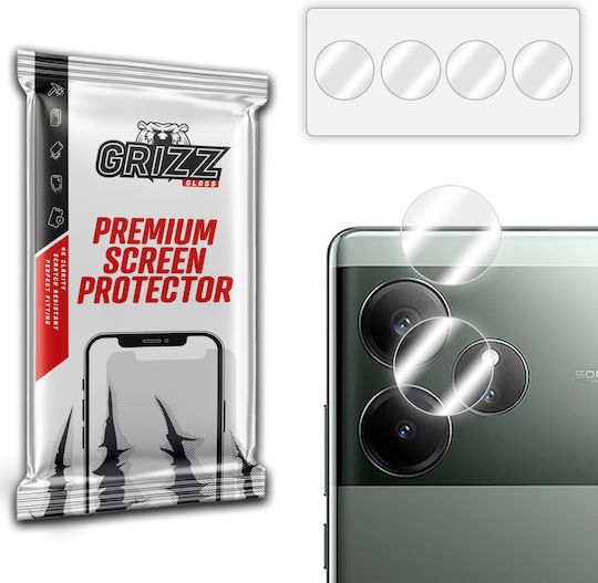 GrizzGlass Hybridglass Mobile Camera Protector Transparent Membrane for Realme GT