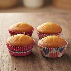 Καραμελόχαρτα για Cupcakes Χάρτινα 100τμχ Καραμελόχαρτα για Cupcakes Χάρτινα 100τμχ
