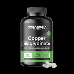 OnEnergy Cupru Bisglicinat 120 Capsule