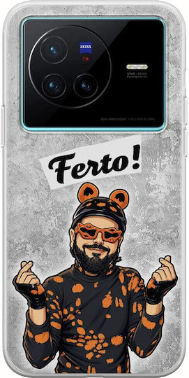 Husă Iconic Music Collection Ferto Vivo X80 Flexibil TPU Silicon Transparent