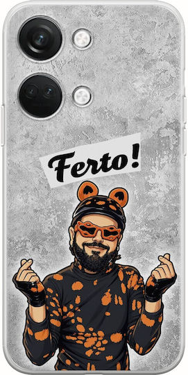 Калъф Iconic Music Collection – Ferto OnePlus Nord 3 5G Гъвкав TPU Прозрачен Силикон