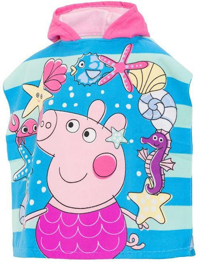 S C Ποντσο Θαλασσης Peppa Pig Beach Vibes