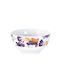 Marva Round Porcelain Purple Cereal Serving Bowl Diameter 14cm