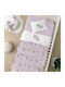 Borea Lily Baby Quilt Polyester Lilac 110x140cm