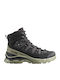 Salomon Women's Hiking Waterproof Boots with Gore-Tex Membrane Black - Deep Lichen Green