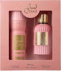 Qissa Pink Edp 100ml + Deodorant Spray 200ml Qissa Pink Edp 100ml + Deodorant Spray 200ml