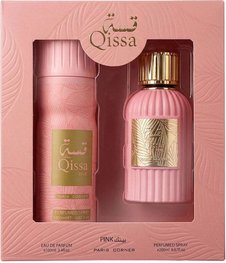Qissa Pink Edp 100ml + Deodorant Spray 200ml