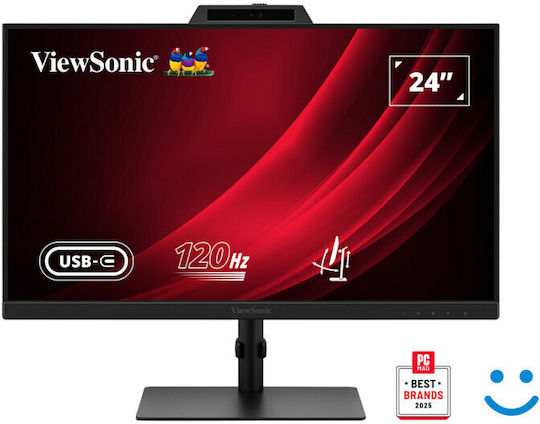 Viewsonic VG2441V IPS Monitor 24" FHD 1920x1080 με Χρόνο Απόκρισης 4ms GTG