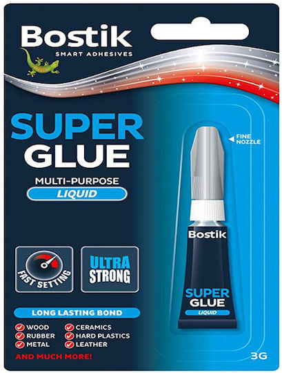 Bostik Adeziv Lichid de Tip Super 3g Transparent