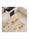 Mc Decor Bicycle Rectangular Kitchen Mat with Non-Slip Backing Bicycle 50x80cm