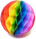 Decorațiune Hârtie Baloane Multicolor 30cm