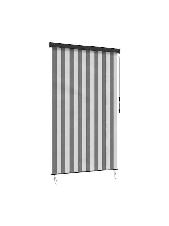 vidaXL Roller Blinds Partial Blackout Gray W120...