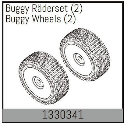 Absima Buggy 1/8 Reifen Set 4s/6s Stoke