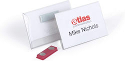 Conference Badges Durable Magnetic 54mm X 90mm
