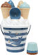 Little Dutch Beach Bucket Set Ice Cream Ocean W...