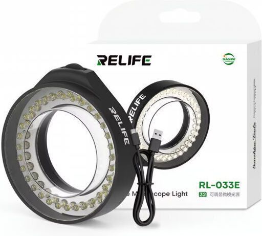 Relife Relife Rl-033e Microscope Lamp Black Multicolor