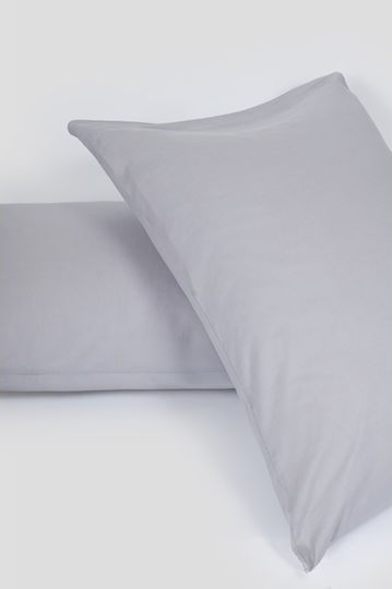 Biokarpet Μαξιλαροθήκη Naf Naf Hue Grey-ghost