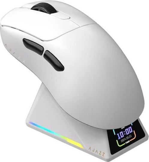 Ajazz AJ179 APEX Wireless RGB Gaming Mouse 42000 DPI White