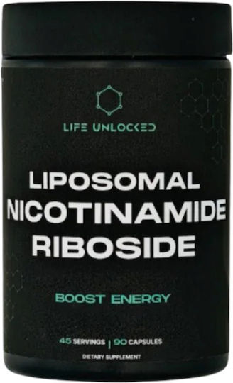 Life Unlocked Liposomal Nicotinamide Riboside (NR) Ειδικό Συμπλήρωμα Διατροφής 90 κάψουλες