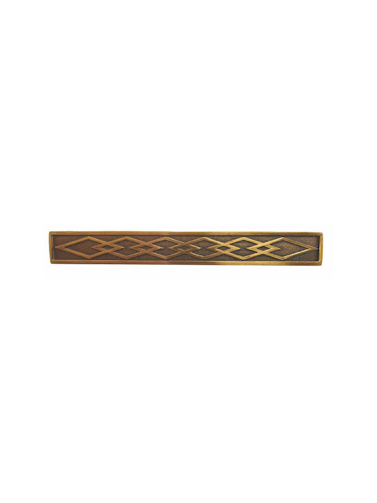 Gtc Möbelgriffe Knopf Mod 216 Rhombus Bronze Herstellerfarbe 96mm