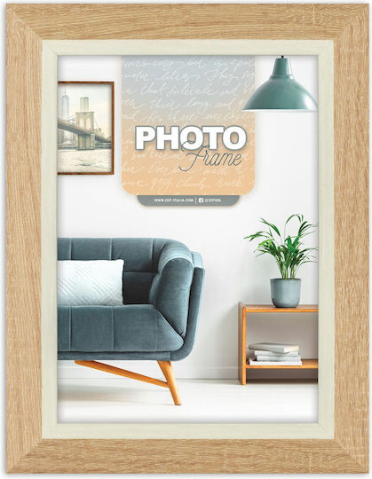 ZEP Photo Frame with Beige Plastic Frame 20x30 ZEP Photo Frame with Beige Plastic Frame 20x30