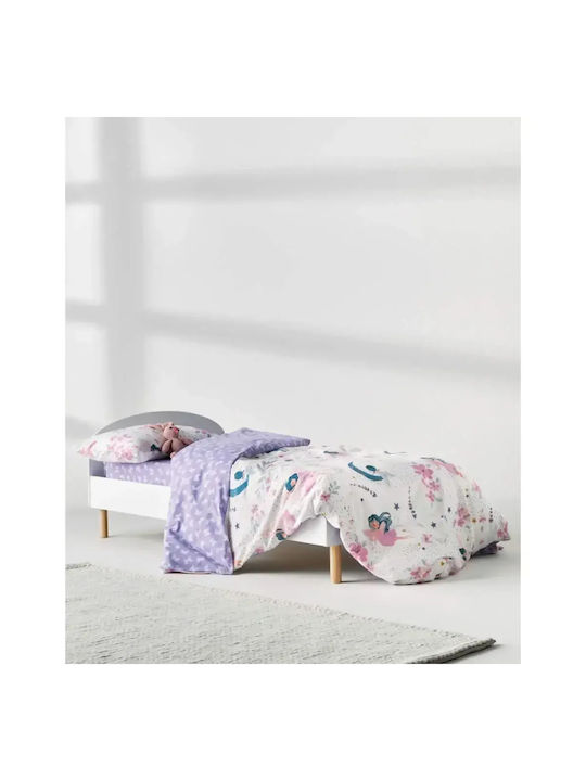 Kentia Semi Double Cotton Sheet Set Multi 190x270cm 3pcs