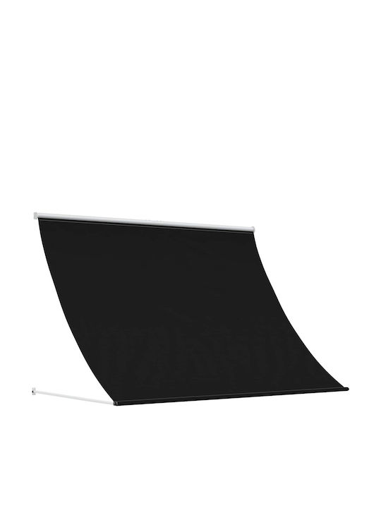 vidaXL Cort Terasă Negru 3x1.5m