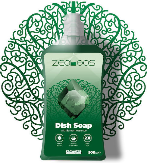 Zeoliθos Υγρό Πιάτων Άρωμα Λεμόνι Vegan 500ml
