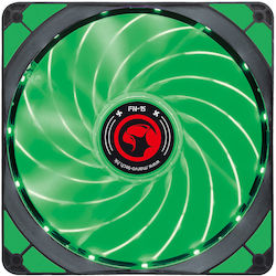 Marvo FN-15 Case Fan 140mm Πράσινο Marvo FN-15 Case Fan 140mm Πράσινο