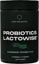 Life Unlocked Probiotice Lactowise 90 Capsule