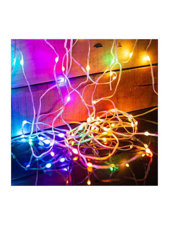 50 Λαμπάκια LED 5μ. RGBIC USB σε Σειρά