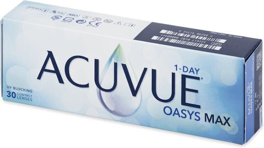 Acuvue Oasys Max 1 Day Lentilă de Contact Zilnică Fără Dioptrii