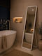 MRShome Mirror with Silver Metal Frame