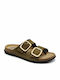 Leather Women's Anatomic Sandals Khaki