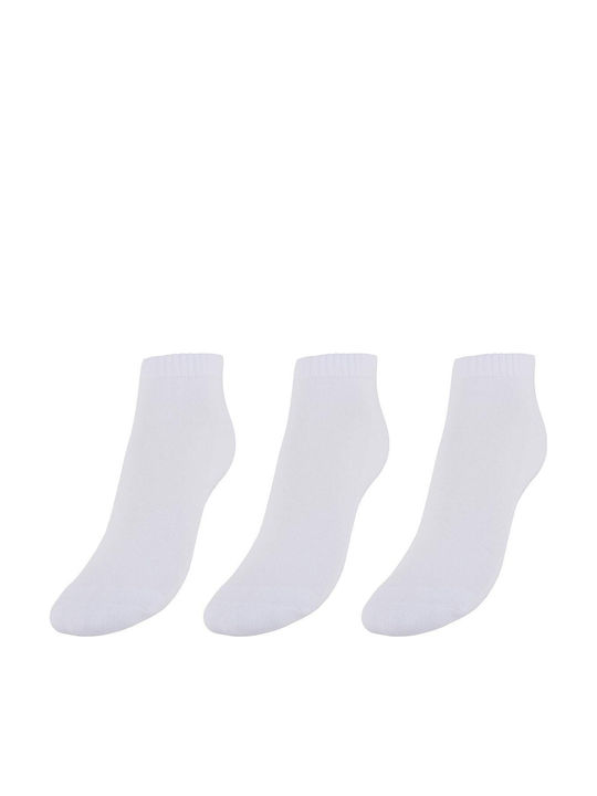 Calzedoro Ανδρικές Κάλτσες Λευκές 3Pack