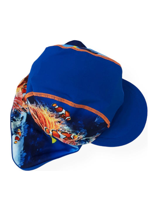 Playshoes Kids' Hat Fabric Blue