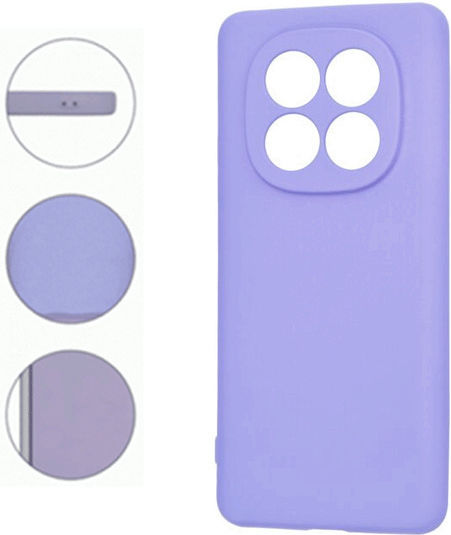 Back Cover Σιλικόνης Μωβ (Redmi Note 15 Pro 4G)