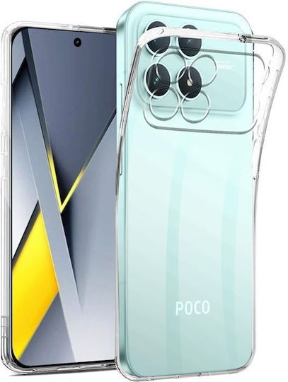 Silicone Transparent Back Cover (Poco F8 Pro)