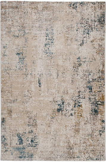 Biokarpet Art 9322b Бяло-Кремаво 67x140